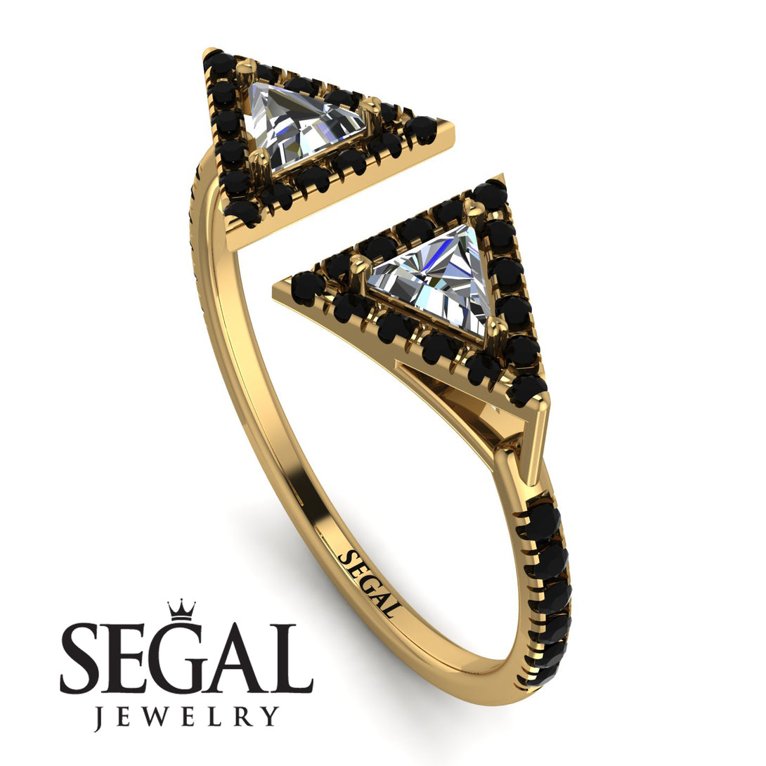 Triangle Diamond Open Ring - Nevaeh No. 31